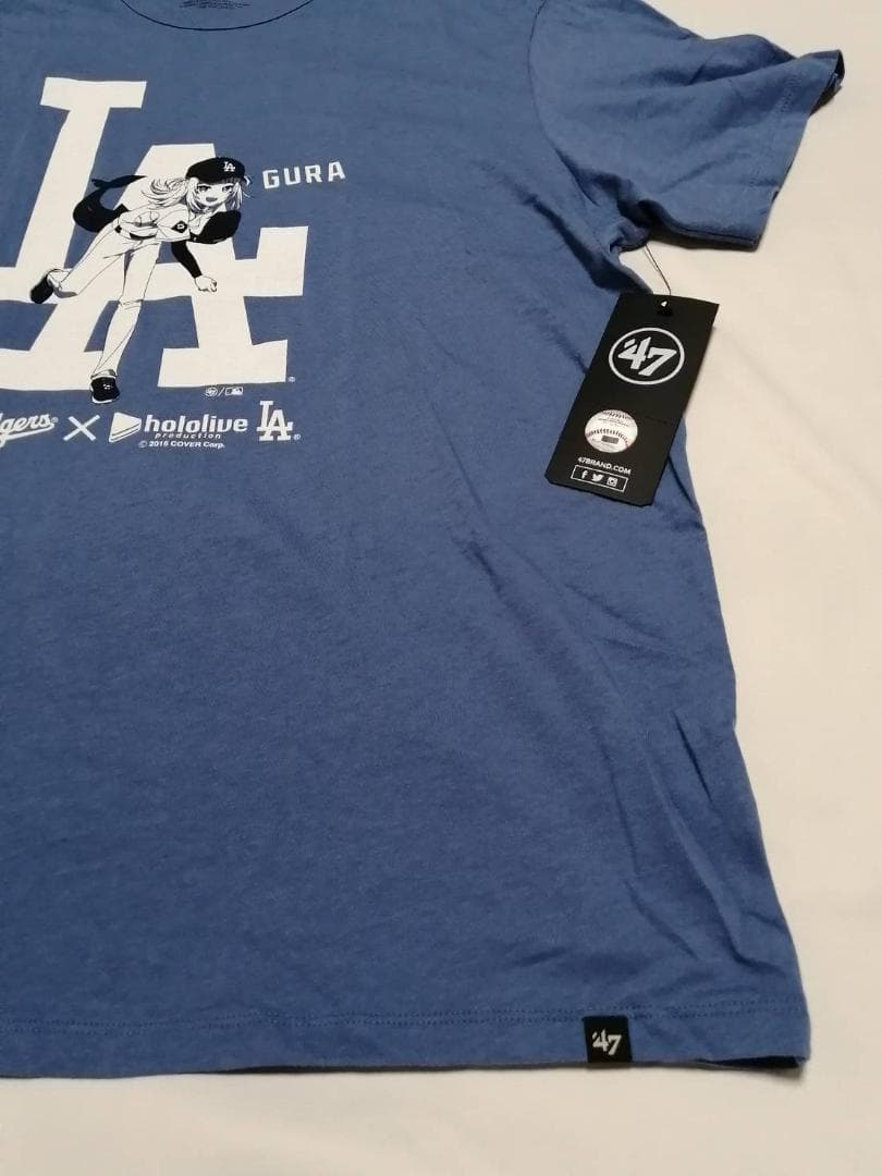 【アメリカ限定】がうるぐら ホロライブ ドジャース コラボ Tシャツ