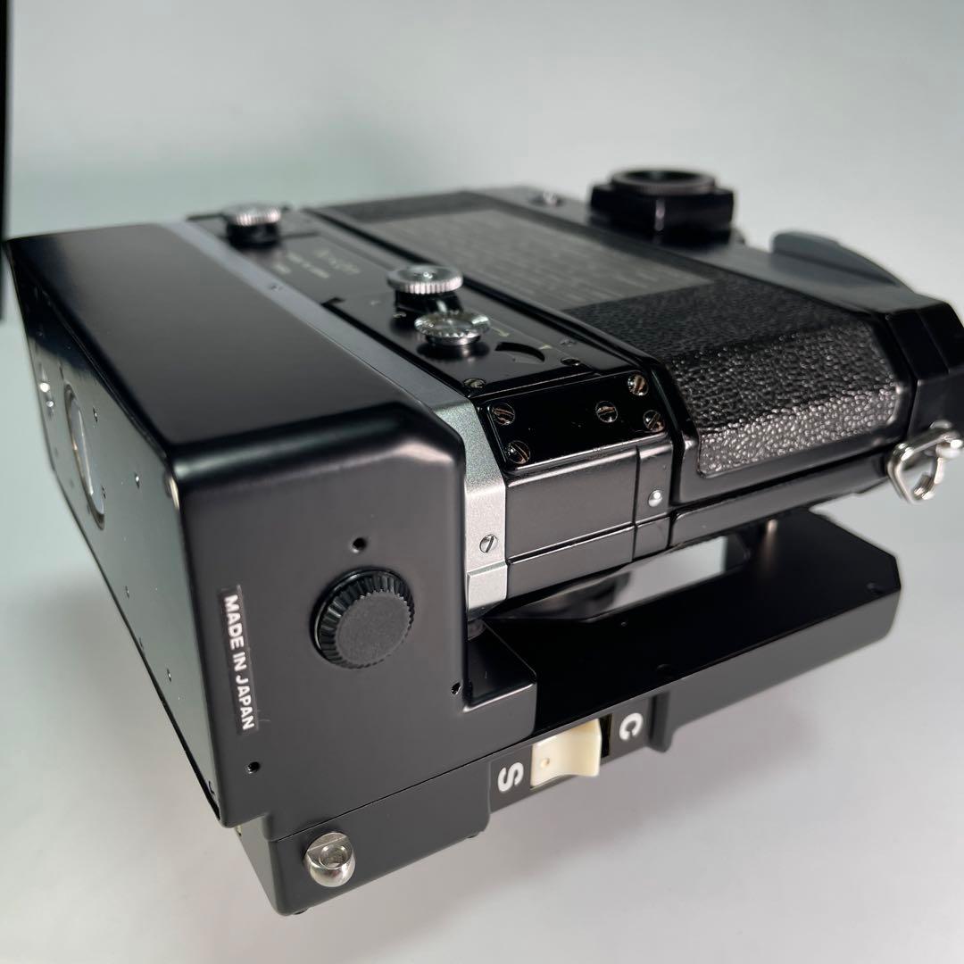 [稼働美品]ニコンＦアイレベル初期型ブラック、モ-タ-ドライブＦ36セット