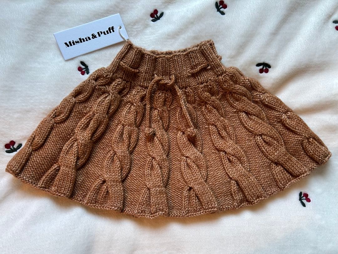 【美品】Misha & Puff Cable Skating Skirt 4y