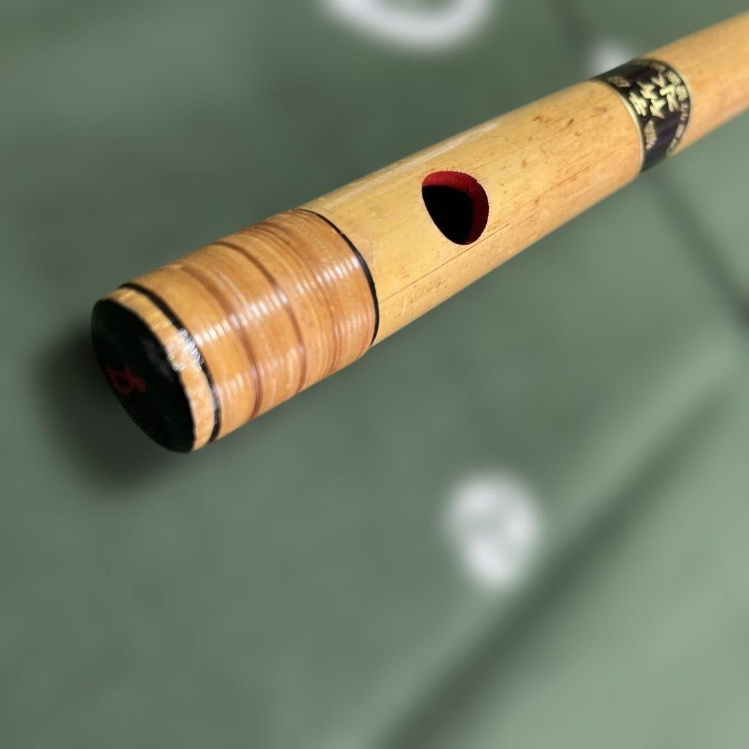 篠笛 獅子田流竹水5本調子6穴天地籐巻￼ 15,800円を13,800円で提供‼️