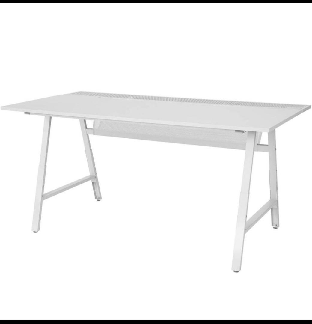 IKEA UTESPELARE ウーテスペラレ　ゲーミングデスク　グレー