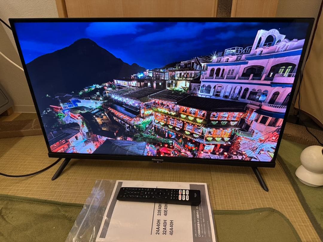 2022年製極々美品！ハイセンス hisense 32型　テレビ 32A40H