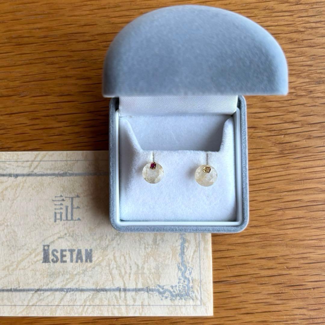 monaka jewellery ゴールデンチル ピアス