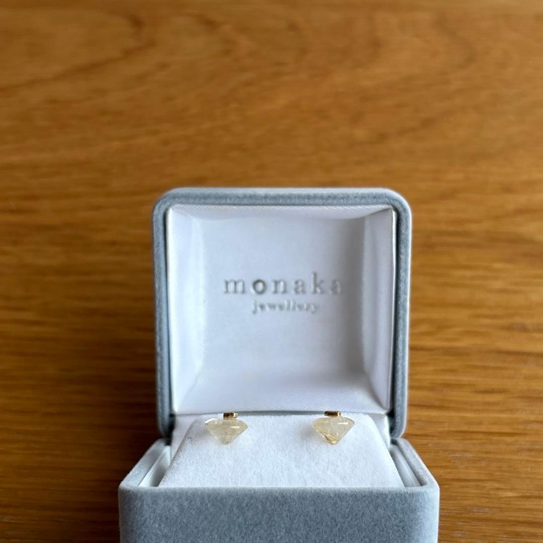 monaka jewellery ゴールデンチル ピアス