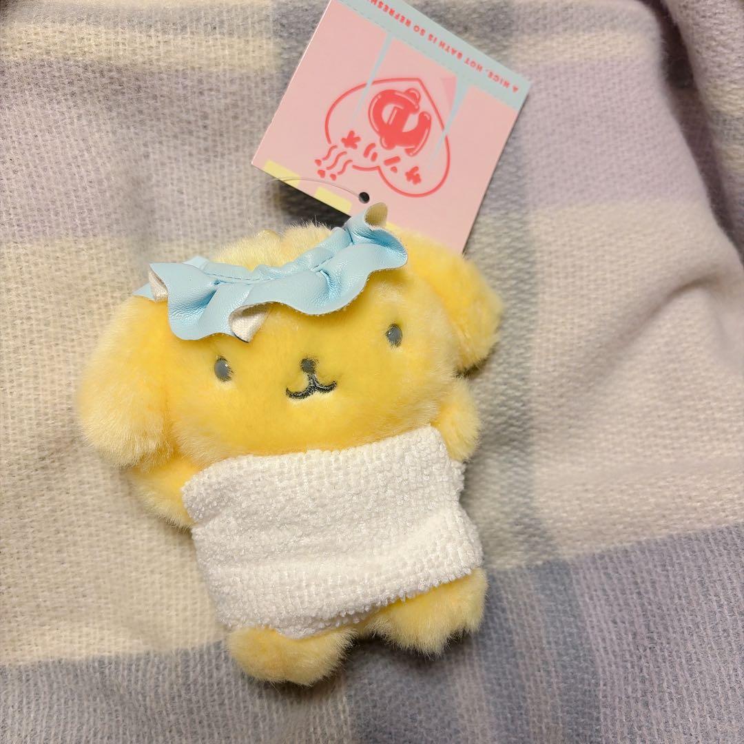 ポムポムプリン　サンリオ湯　マスコット
