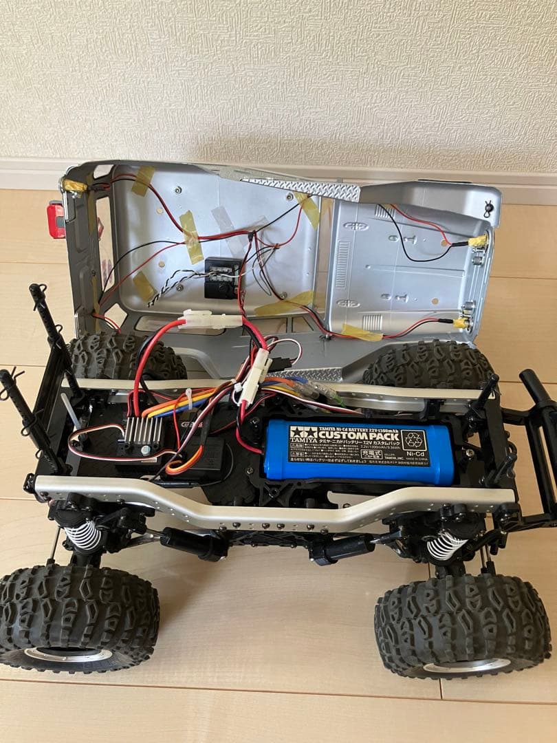 貴ジイ タミヤ CR-01 ランドクルーザー40 4WS仕様 フルセット！