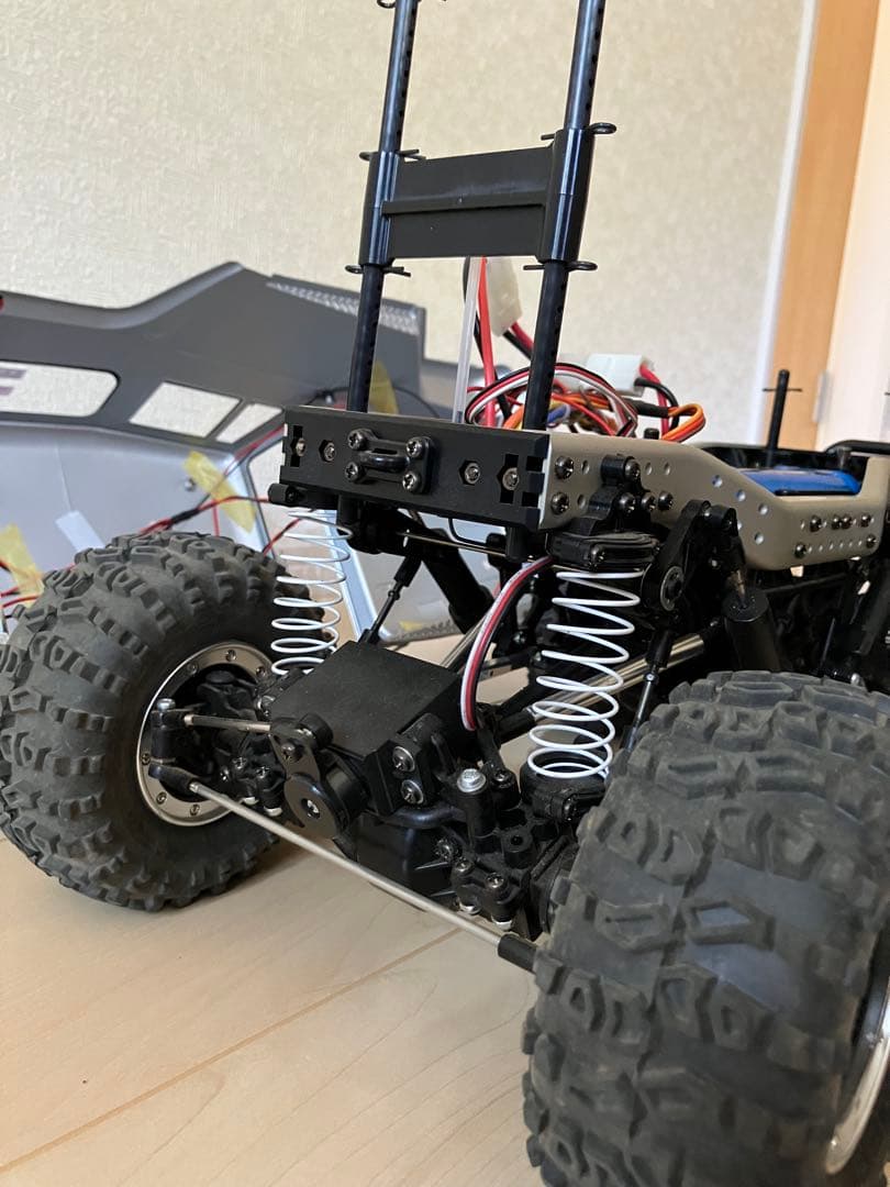 貴ジイ タミヤ CR-01 ランドクルーザー40 4WS仕様 フルセット！