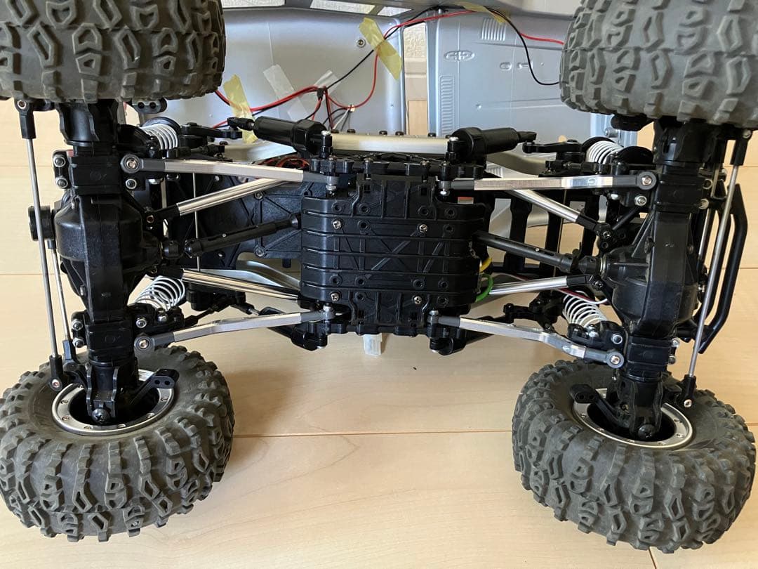 貴ジイ タミヤ CR-01 ランドクルーザー40 4WS仕様 フルセット！