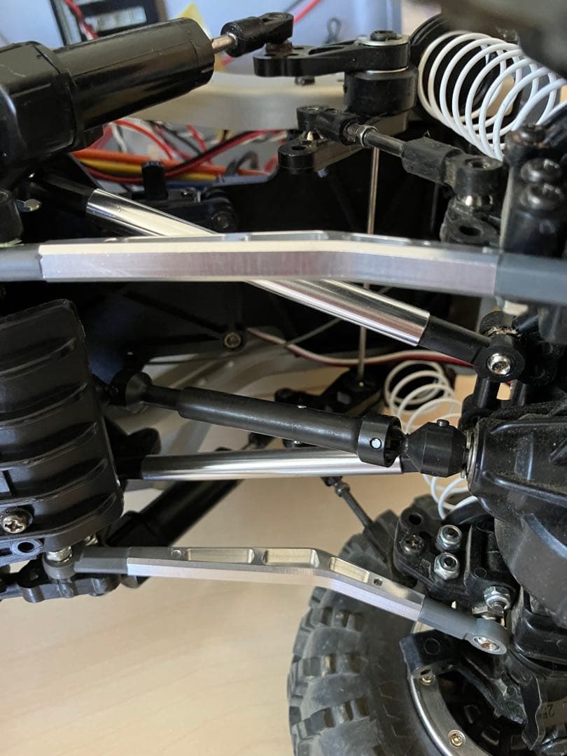 貴ジイ タミヤ CR-01 ランドクルーザー40 4WS仕様 フルセット！