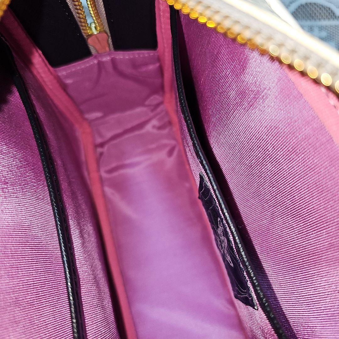 A.D.M.J. クロコダイル風ハンドバッグ ホワイト