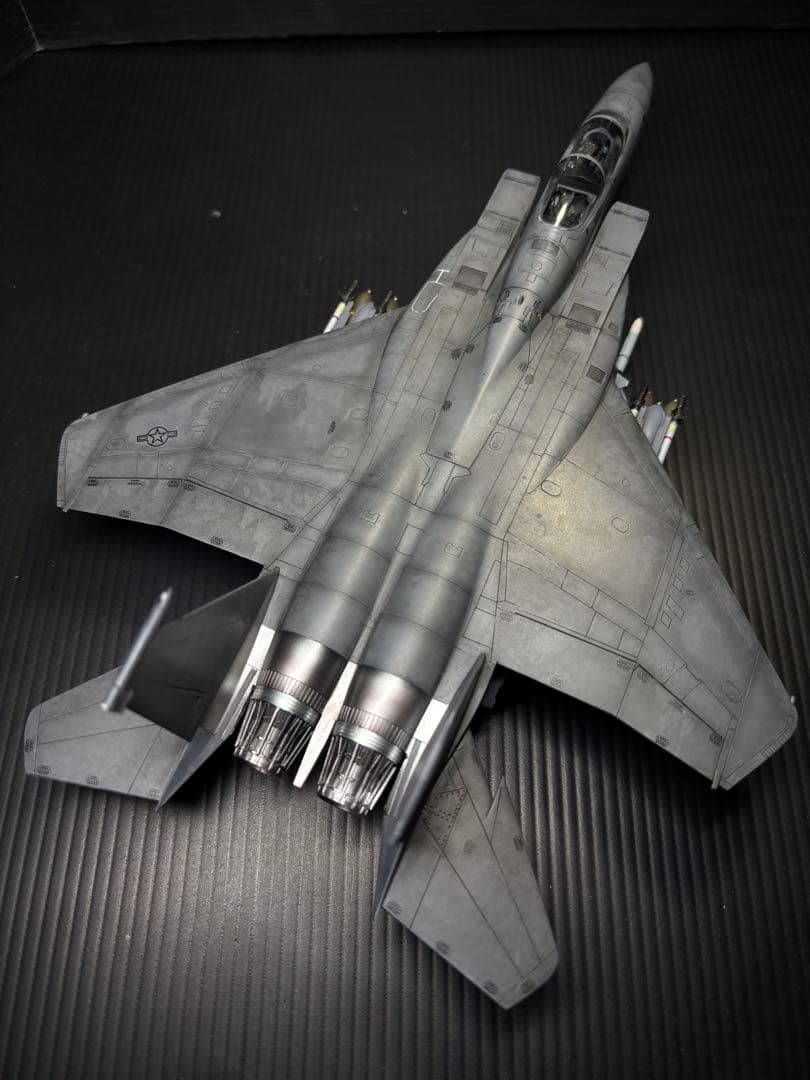 F15E ストライクイーグル(デモ機仕様) 1/72 プラモデル完成作品