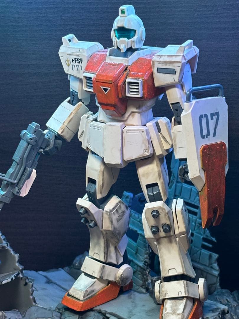 【ガンプラ完成品】 MG 陸戦型ジム