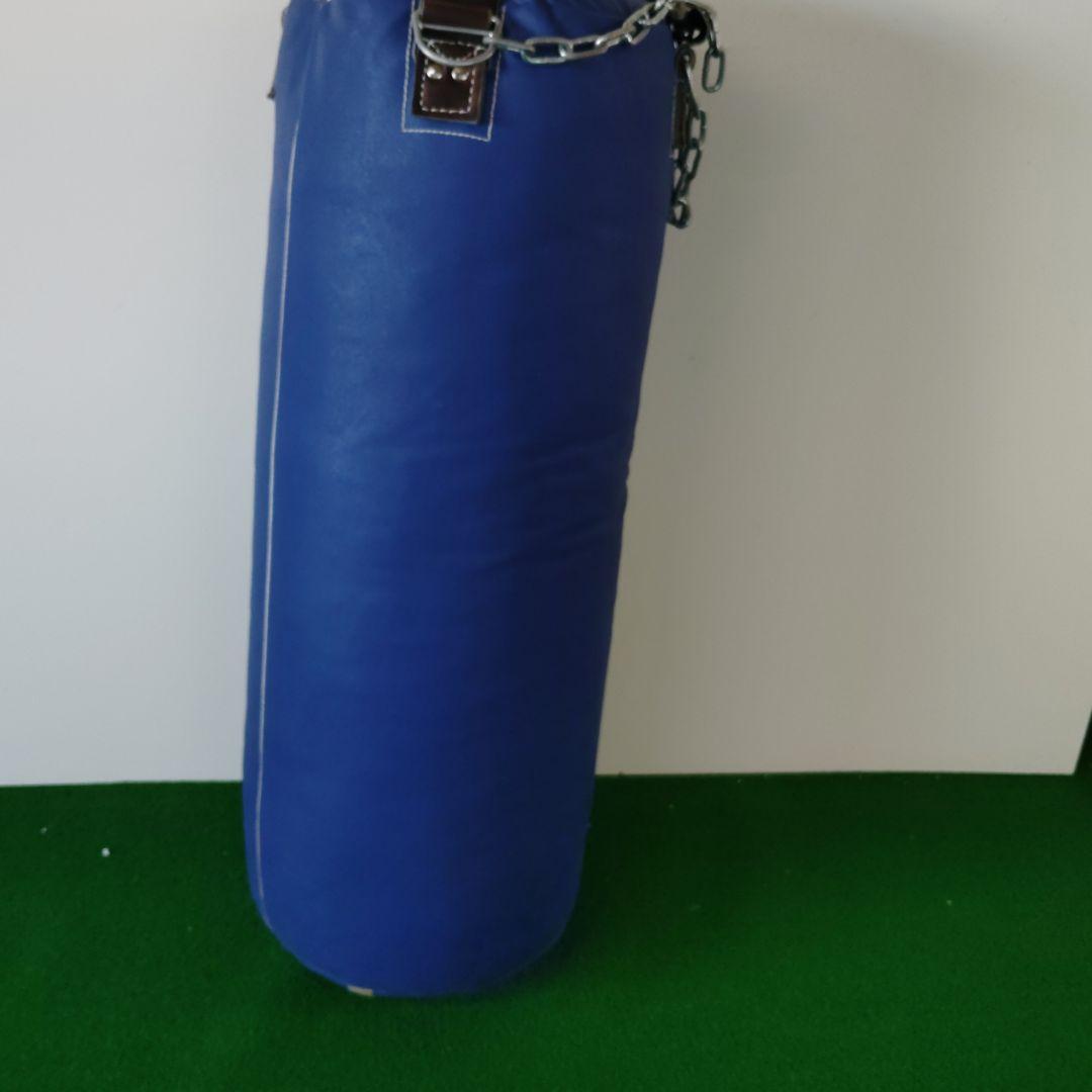 winning　ウィニング製 青いサンドバッグ チェーン付き