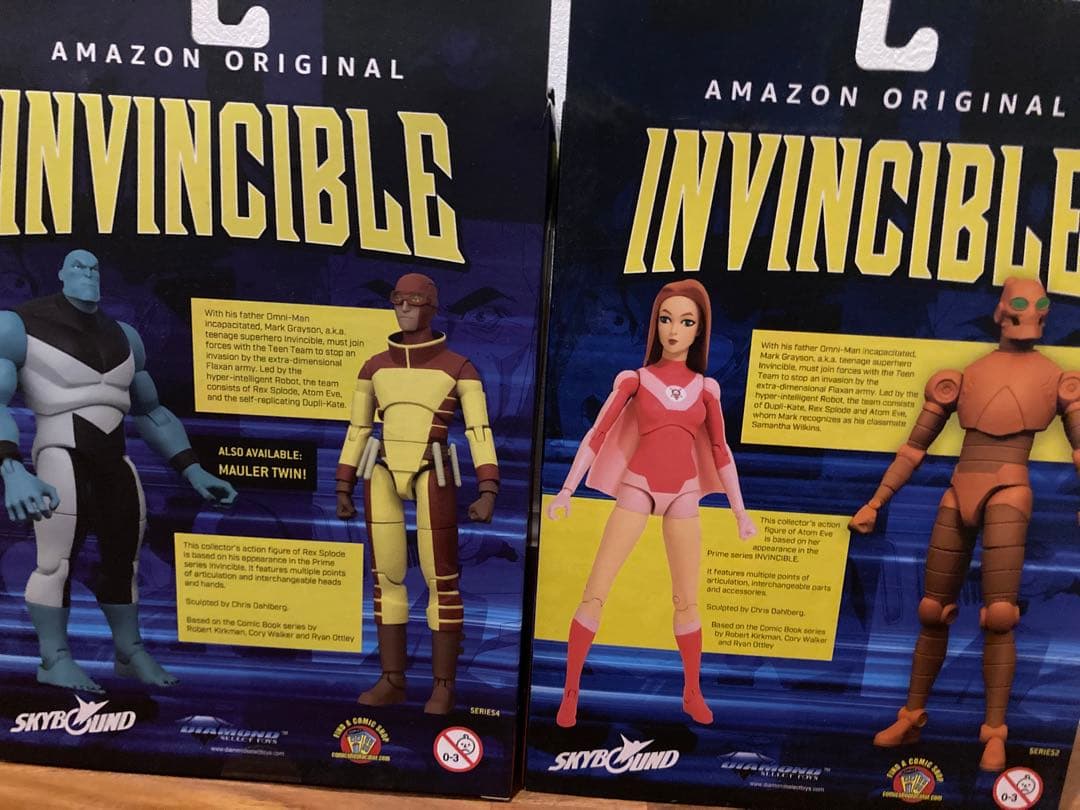 【新品未開封・日本未発売】インビンシブル アトムイブ アクションフィギュア