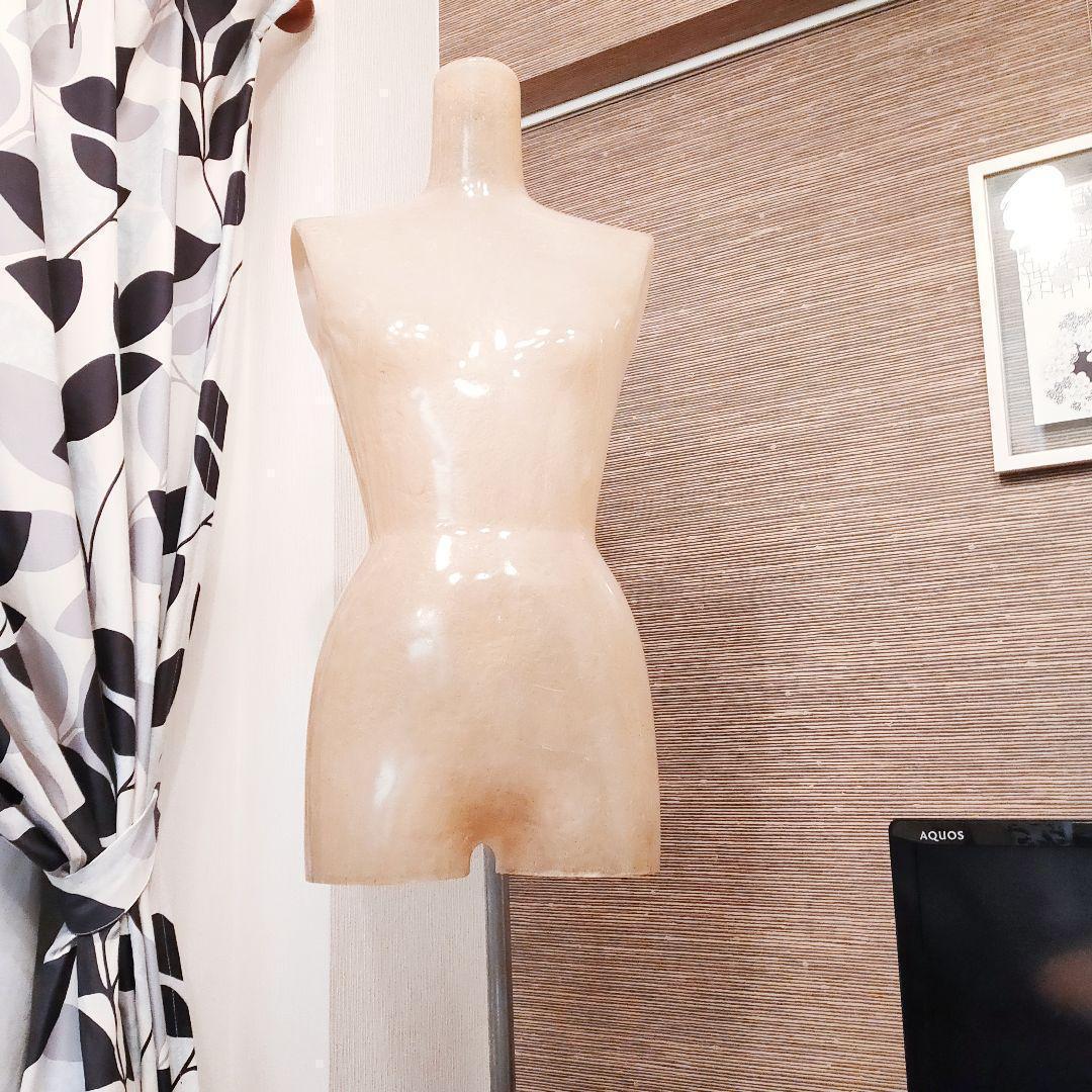 【引取推奨】マネキン　スチール　トルソー　アパレル業務用　メルカリ撮影　12kg