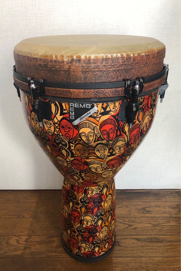 パーカッション・打楽器 REMO FIBER SKIN MONDO Djembe Made in USA