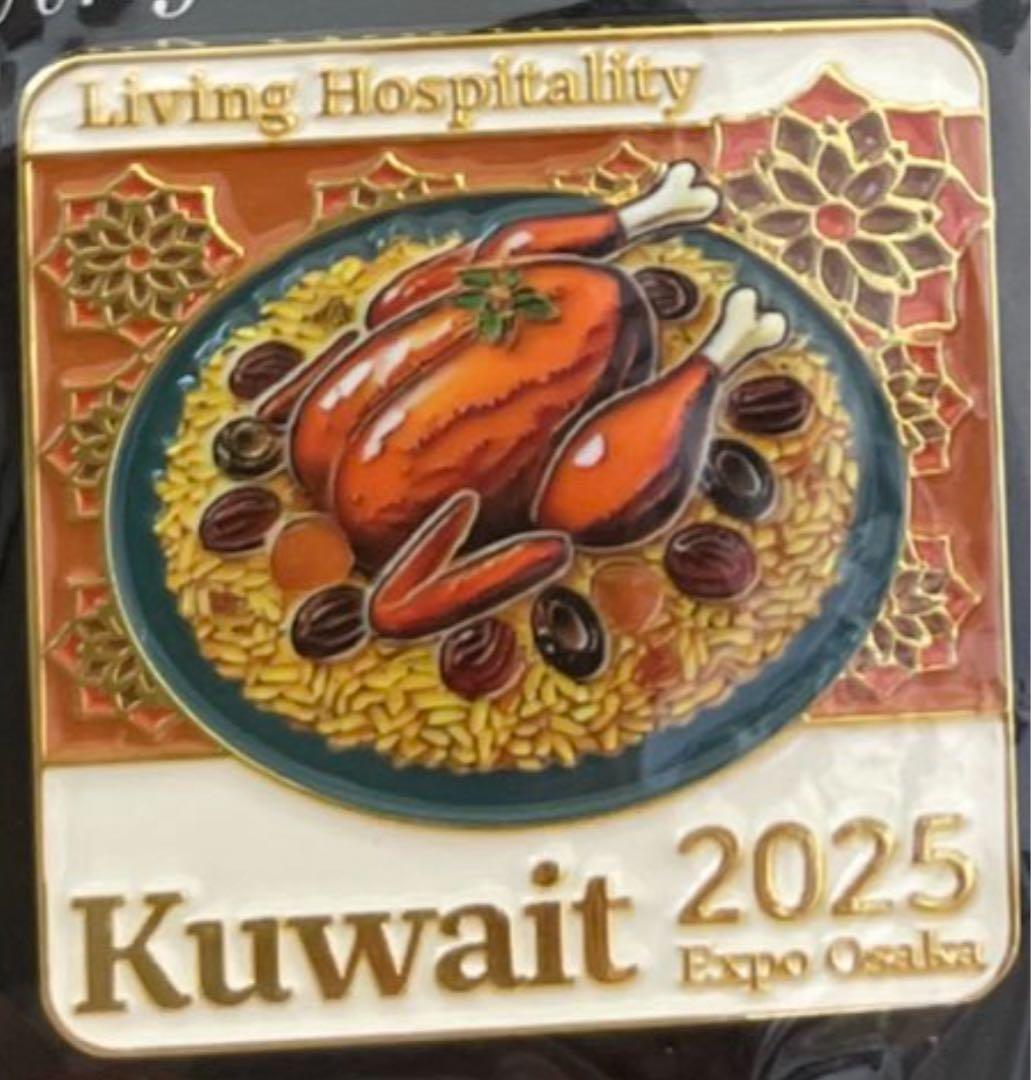 クウェートパビリオン　チキン　Expo 2025 大阪・関西万博　ピンバッジ