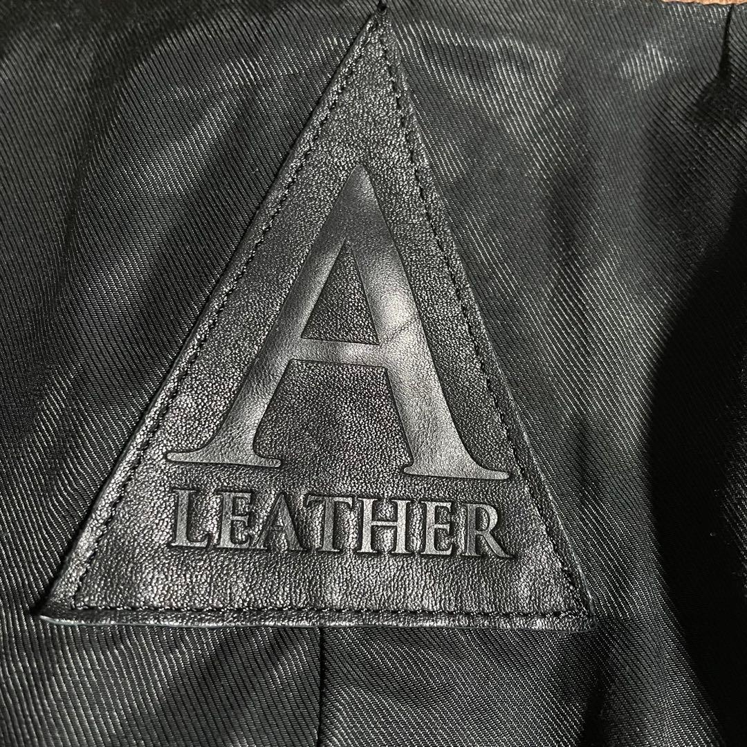 A leather レザージャケット ウエスタン スウェード