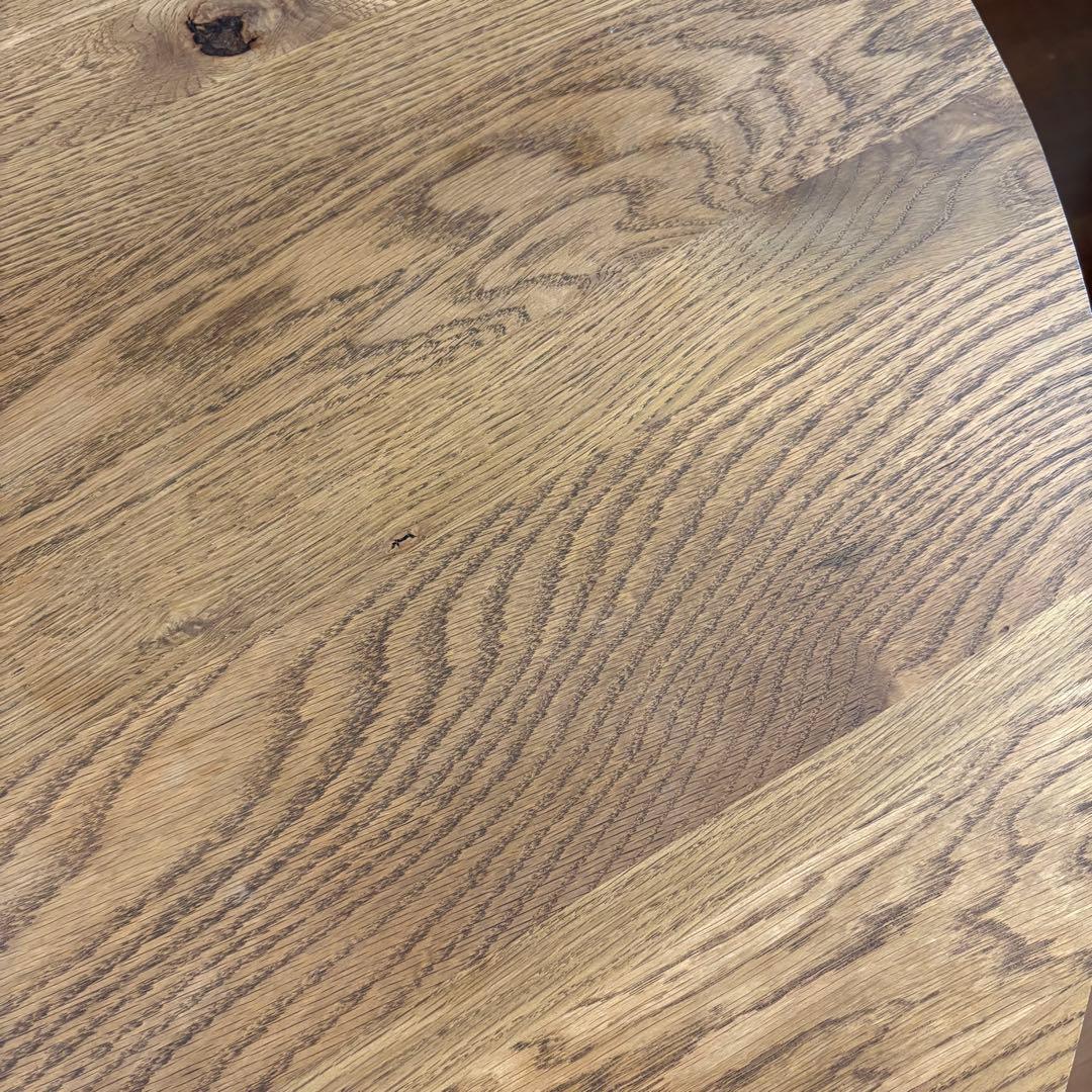 【しーも】unico ADDAY（アディ）ラウンドダイニングテーブル