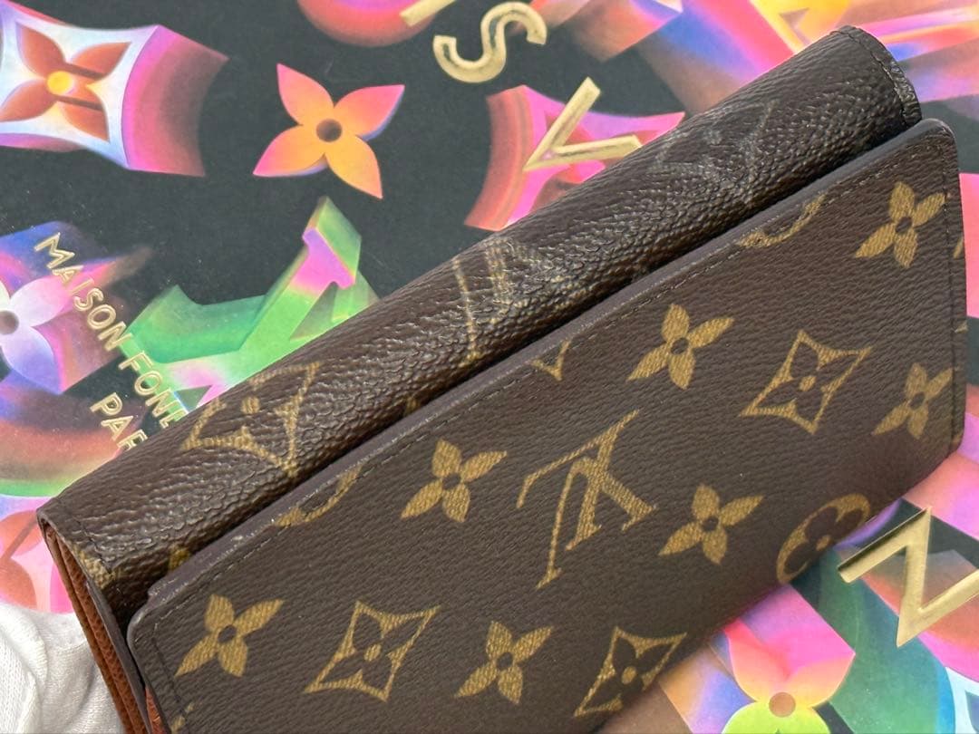 美品！ルイヴィトン　ポルトモネ・ビエ・トレゾール　L字形二つ折り財布