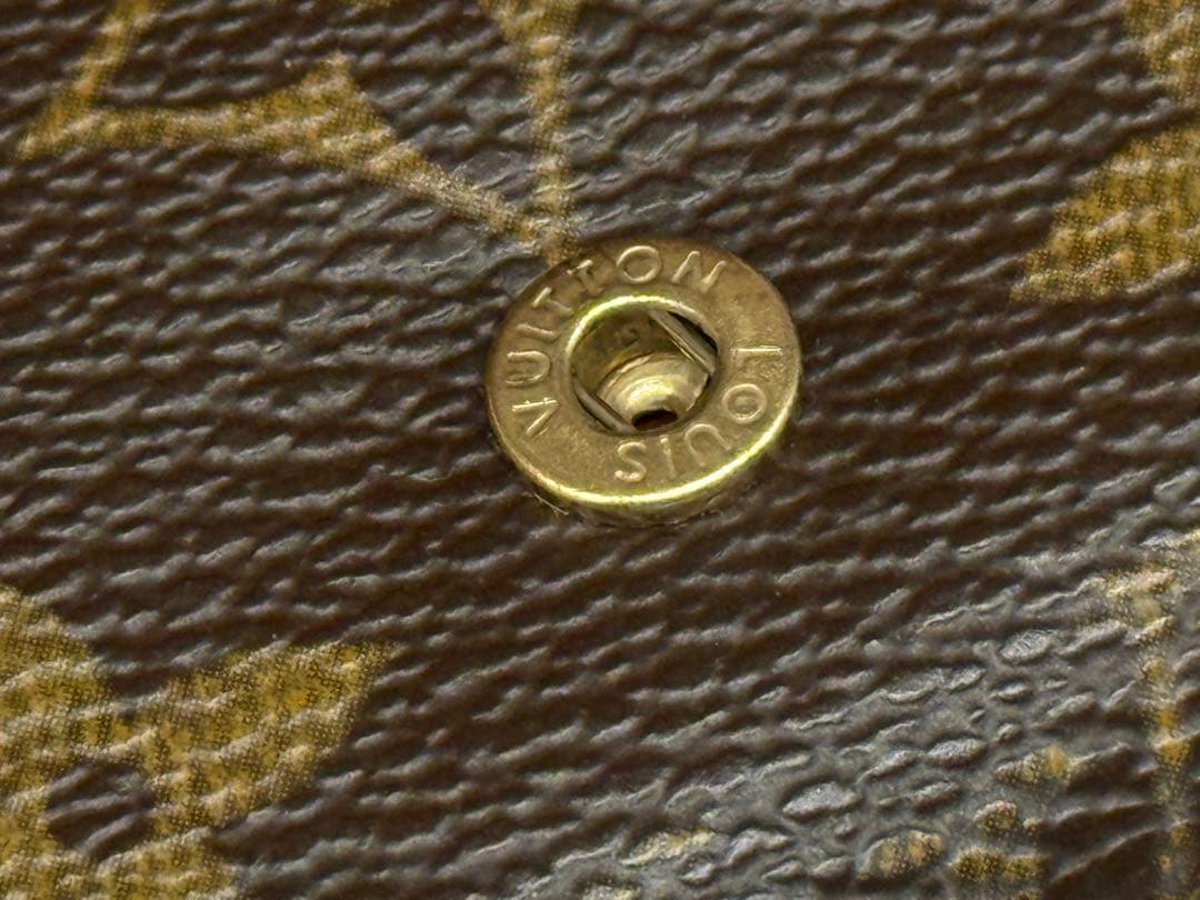 美品！ルイヴィトン　ポルトモネ・ビエ・トレゾール　L字形二つ折り財布