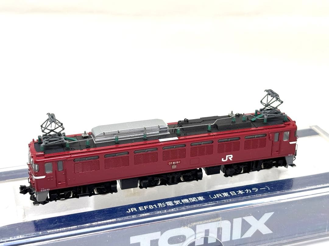 往年の常磐線を再現！TOMIX EF81 84号機 JR東日本色 安中貨物にも！