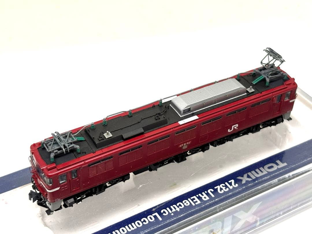 往年の常磐線を再現！TOMIX EF81 84号機 JR東日本色 安中貨物にも！