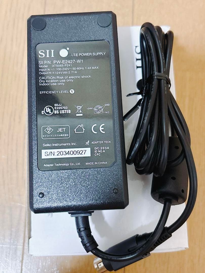 【新品】セイコーインスツル USBモデル サーマルレシートプリンター 白