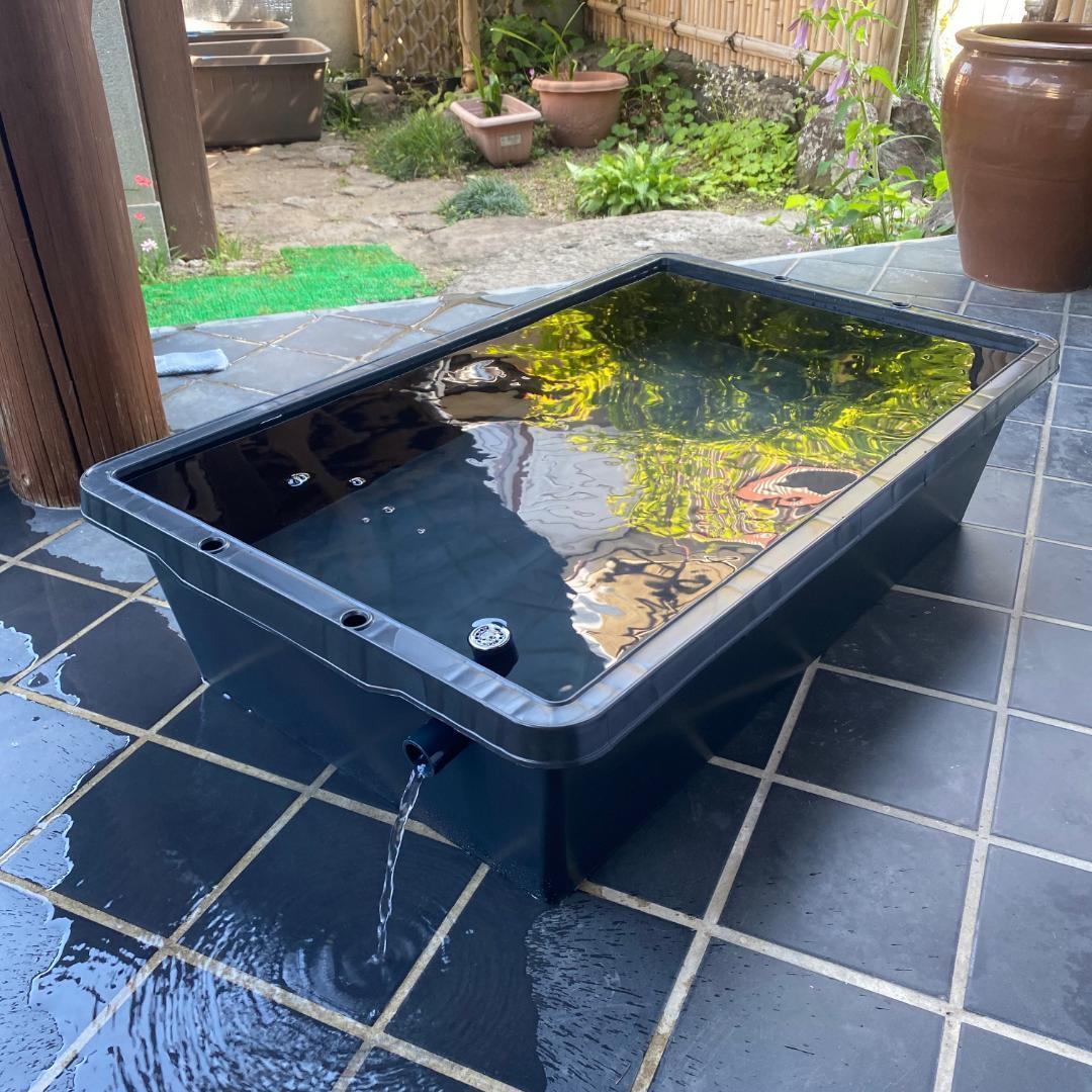 オーバーフロー加工部品x50セット+ホールソー メダカ飼育ケース 金魚飼育容器