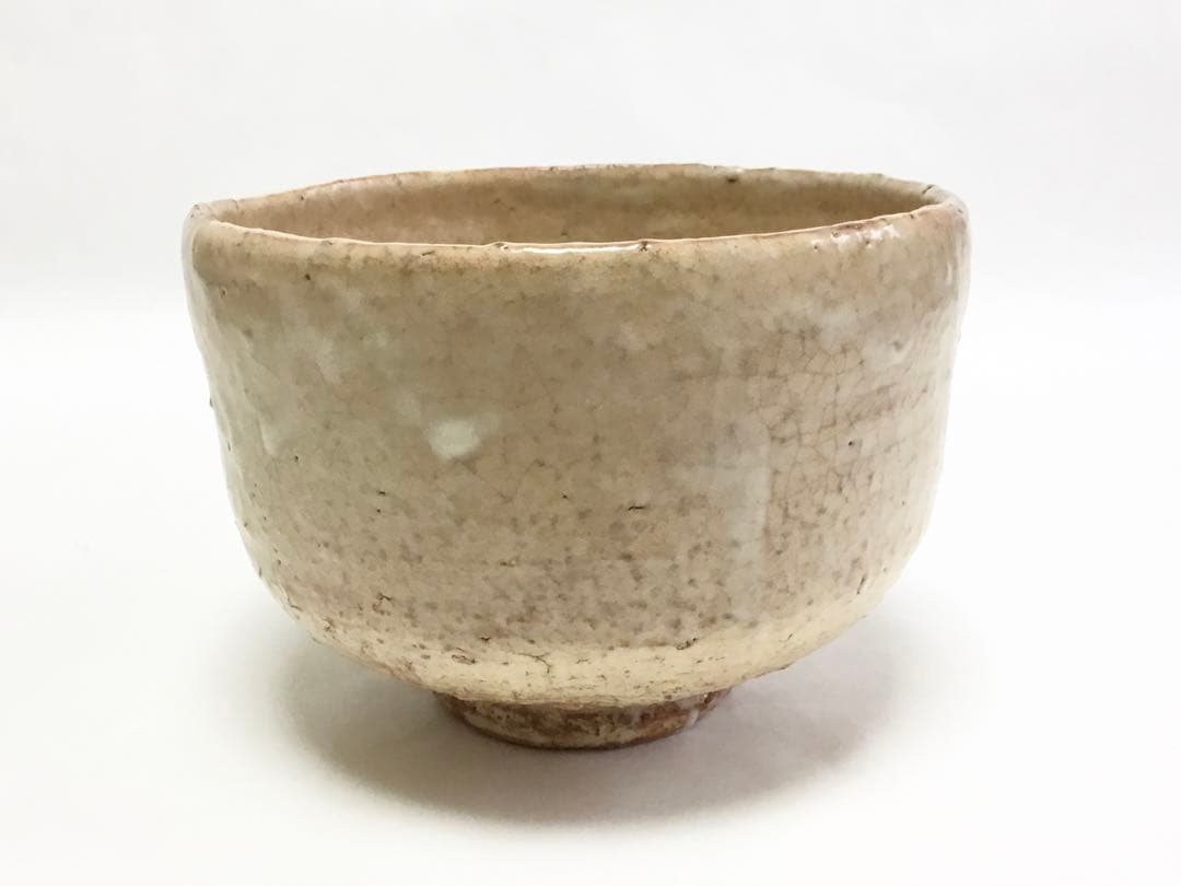 茶道具 古物品 茶碗 萩 波多野善蔵 木箱入