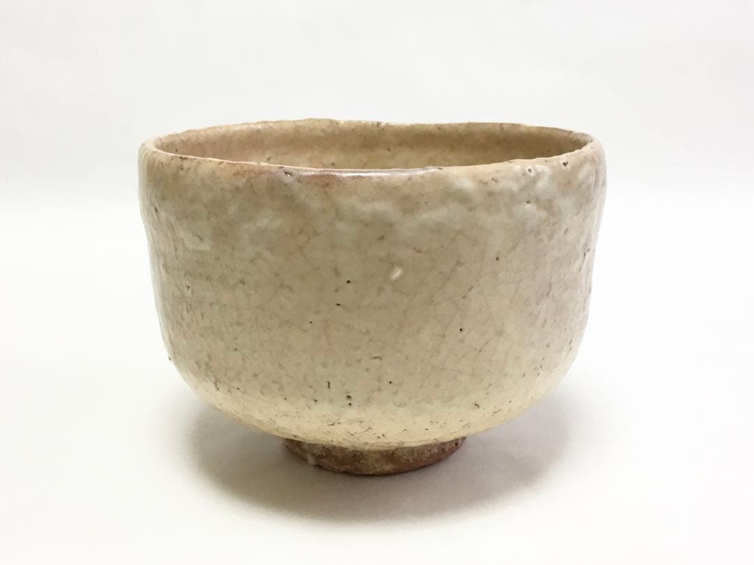 茶道具 古物品 茶碗 萩 波多野善蔵 木箱入