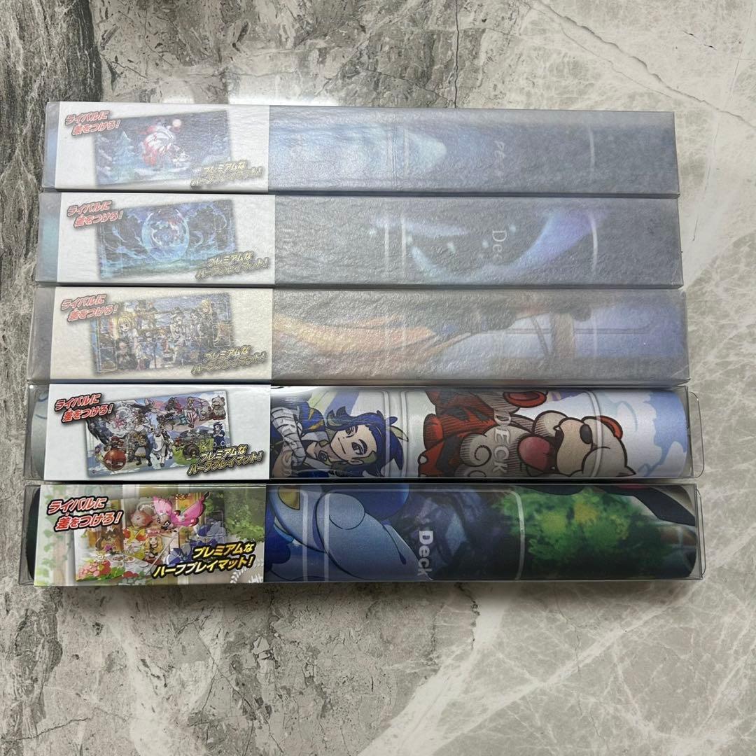 【新品未開封】ポケモンカード ラバープレイマット 5本　まとめ売り