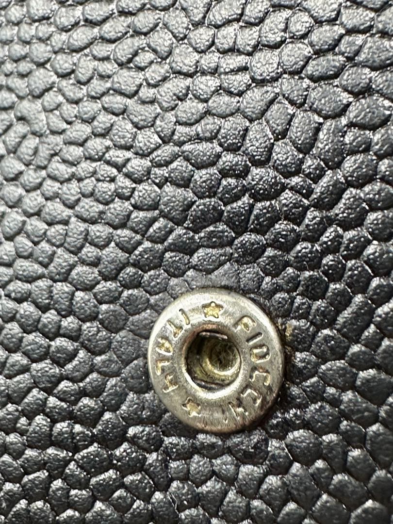 シャネル　シガレットケース　キャビアスキン