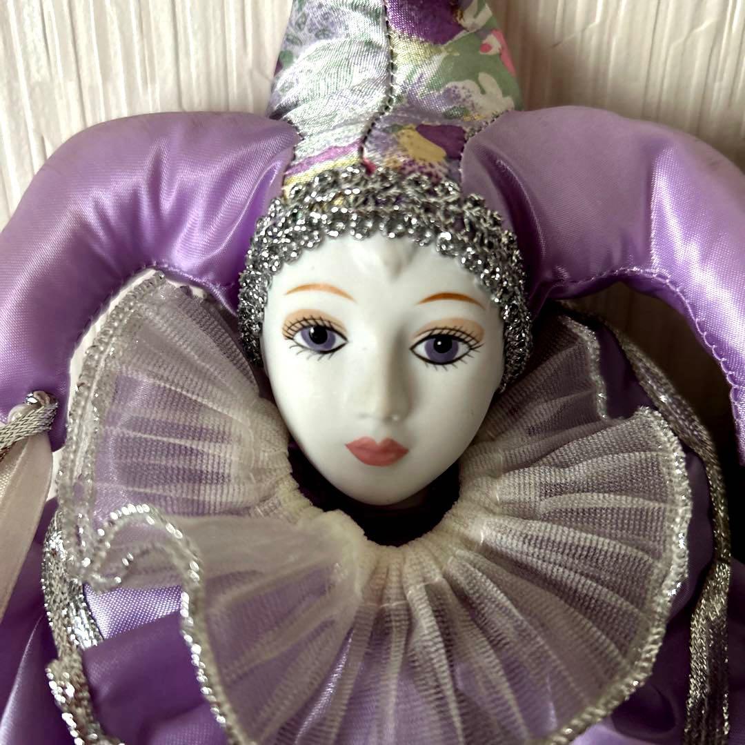 イタリア　ベネチア　ガラス・陶器人形