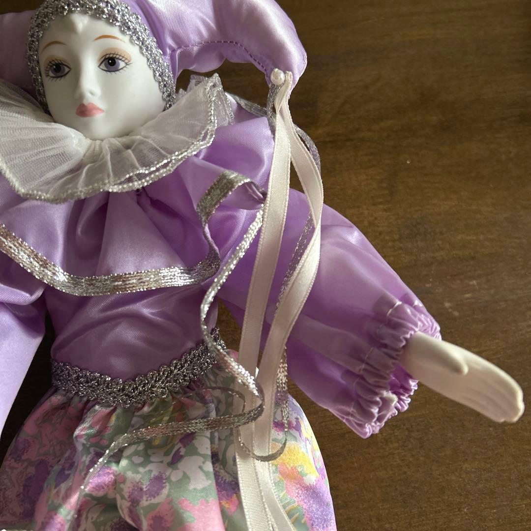 イタリア　ベネチア　ガラス・陶器人形