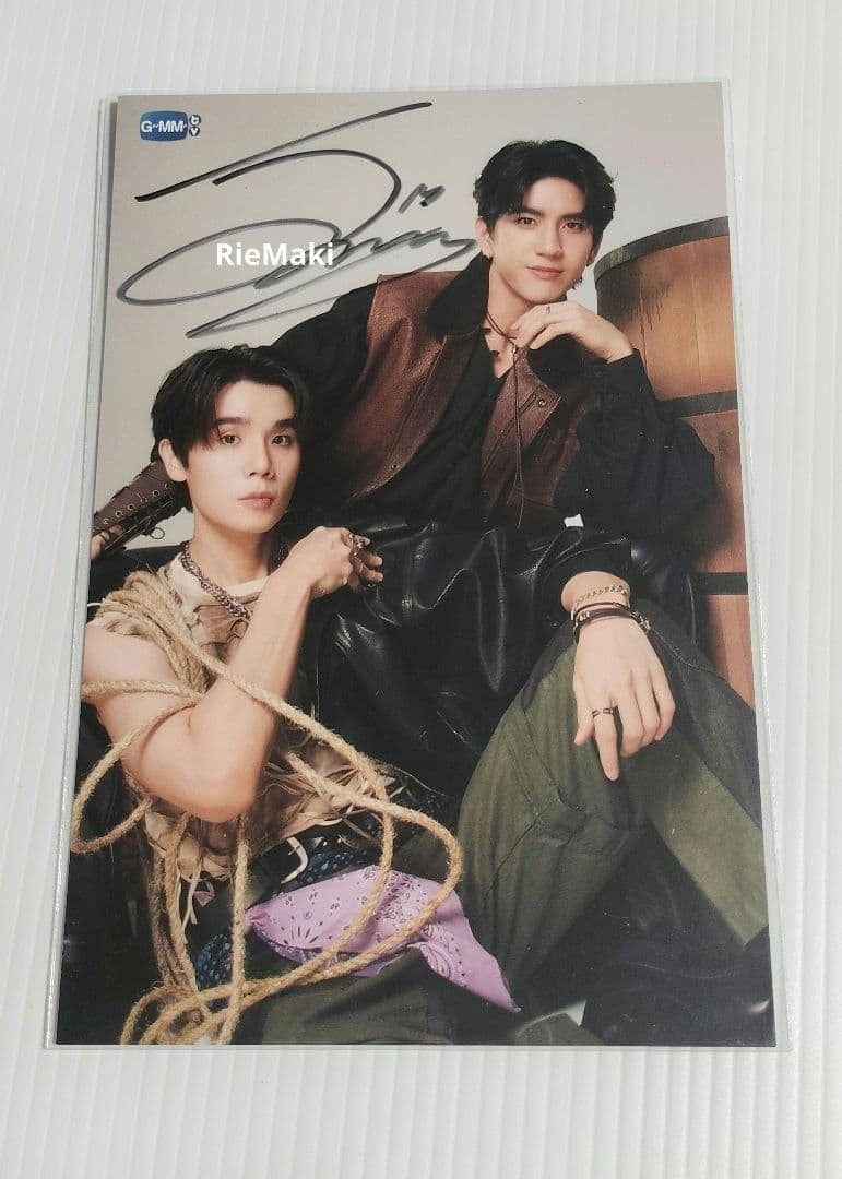 JimmySea ポストカード GMMTV 　自筆サイン入り