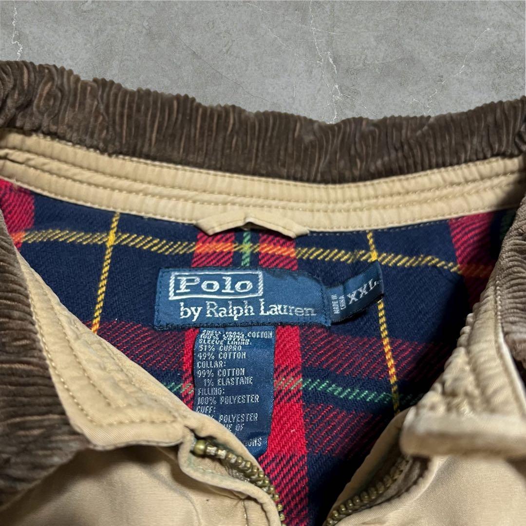 ゴ*ー様 古着 90s Ralph ポロラルフローレン スイングトップ