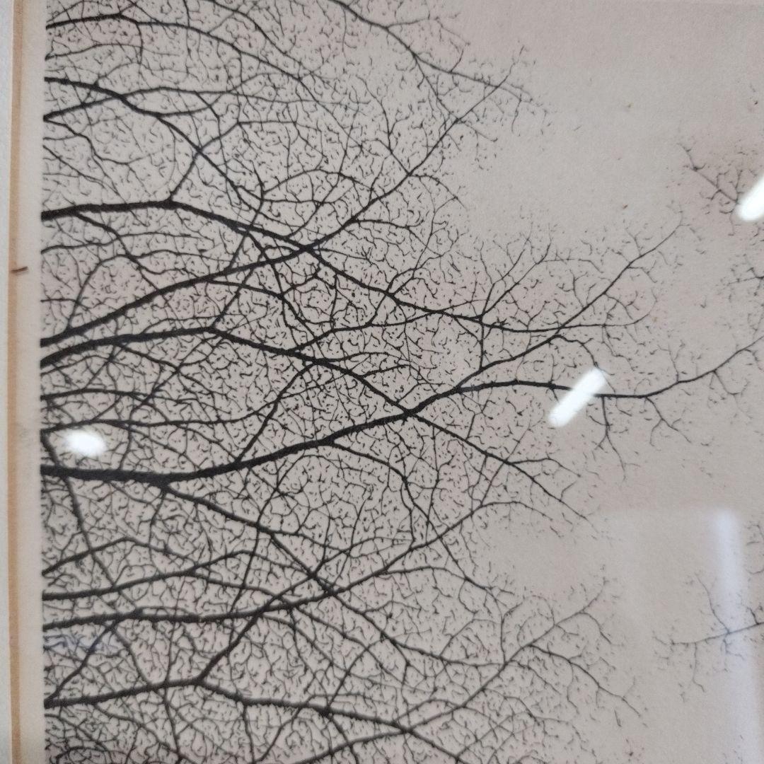 ピ*ロ様 最安値スタート‼️富岡惣一郎「梢」 リトグラフ 直筆サイン トミオカ・