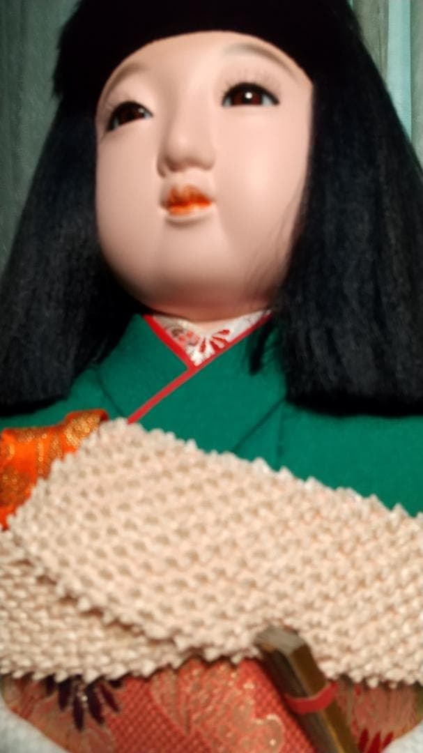 吉徳大光 答礼人形写し みやこ　専用ガラスケース台座付き