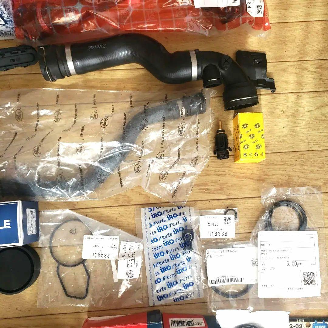 (品物追加)BMW E46 エンジン周りのメンテナンス部品一式