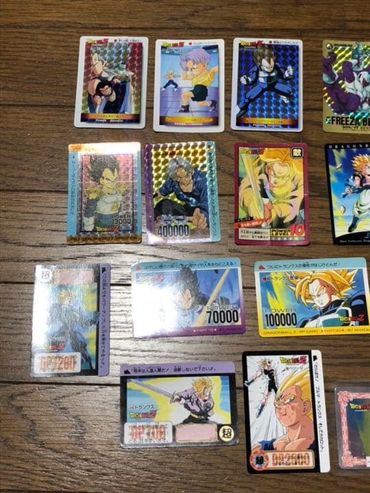 ドラゴンボールカードダス　ベジータセット
