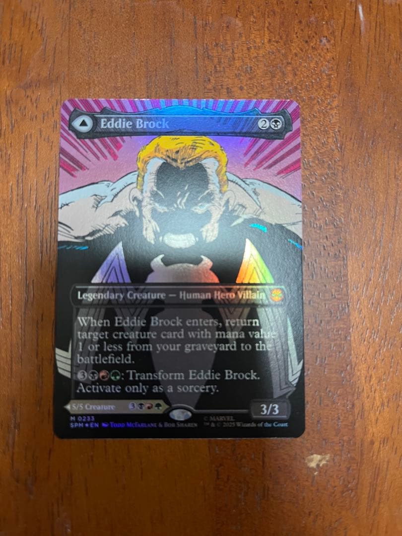 Foil [SPM-BF] エディ・ブロック/リーサル・プロテクター、ヴェノム