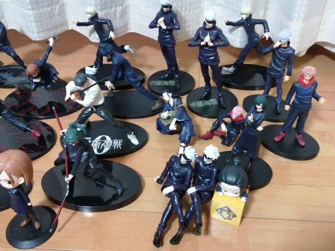 呪術廻戦 フィギュア まとめ売り 五条悟 釘崎野薔薇 狗巻棘 禪院真希 真依