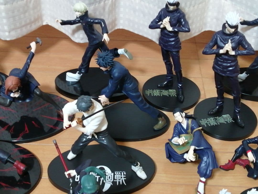 呪術廻戦 フィギュア まとめ売り 五条悟 釘崎野薔薇 狗巻棘 禪院真希 真依