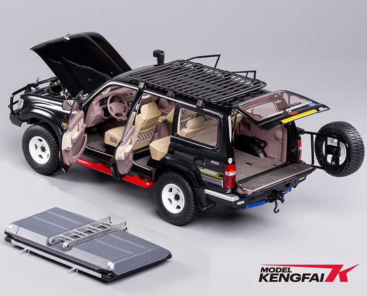 1/18 トヨタ Land Cruiser VX-R LC79 Black