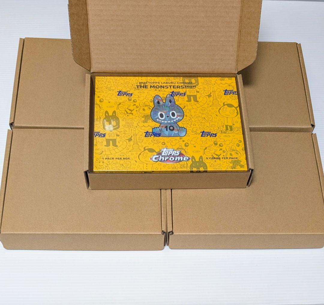 新品未開封 Topps Chrome 10周年記念ボックス ラブブ 5BOX