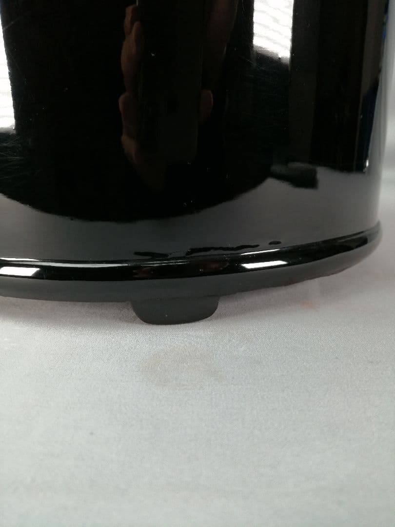 【茶道具】真塗手桶水指　水指397