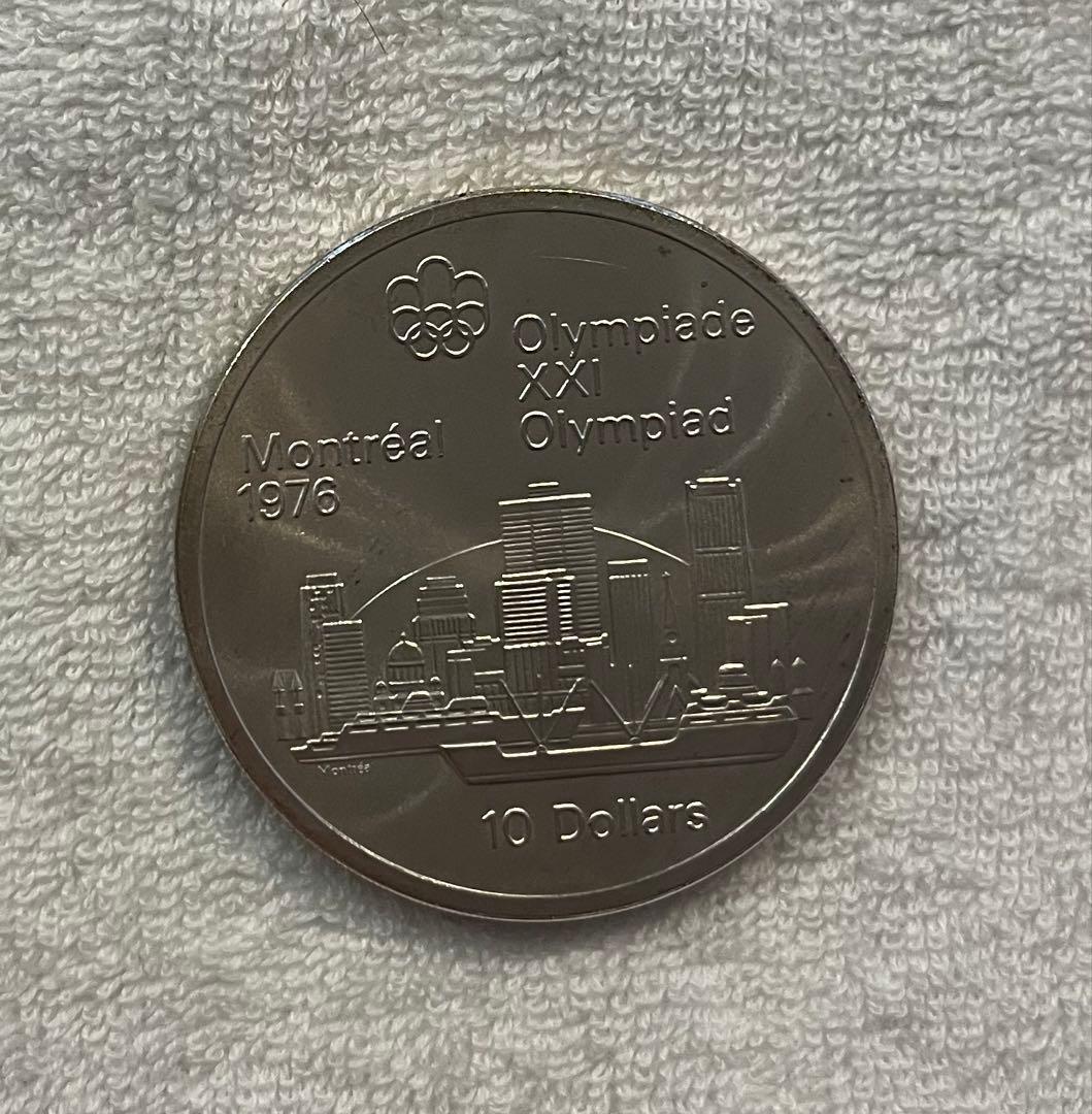 h*o様 カナダ 10ドル モントリオールオリンピック記念硬貨