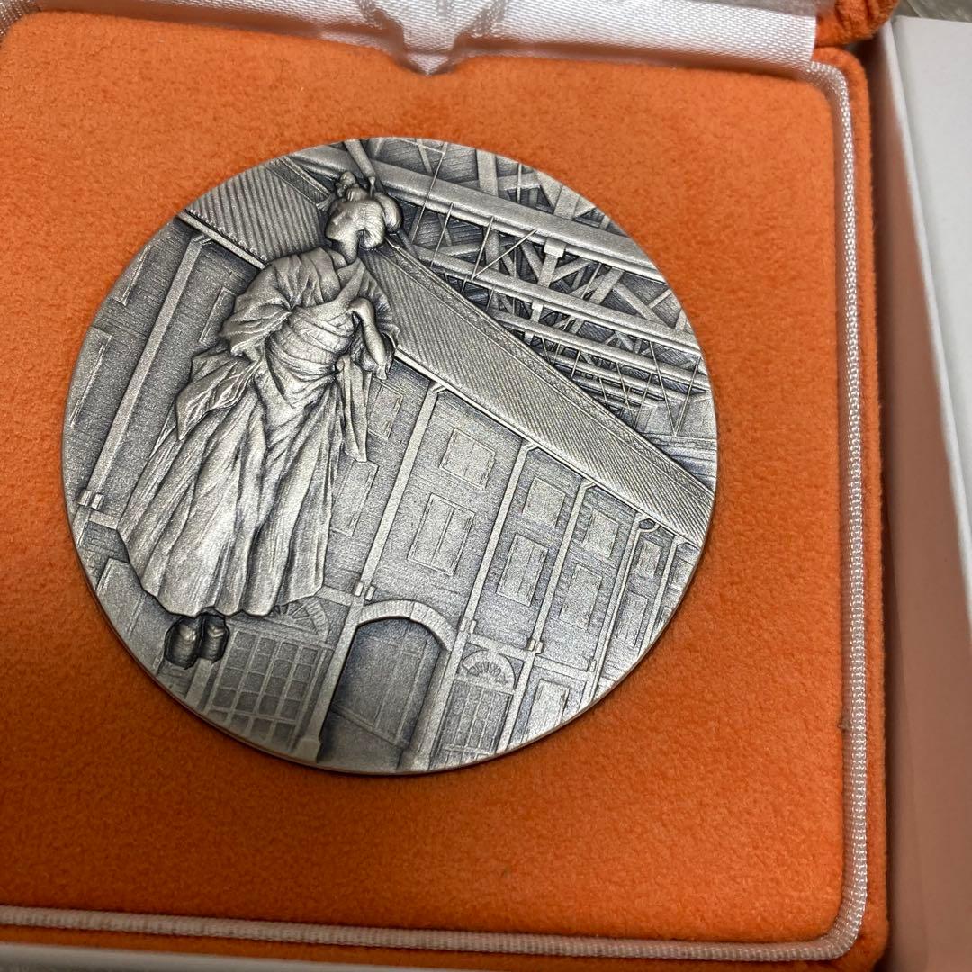 造製局　国宝章牌　富岡製糸場　純銀メダル