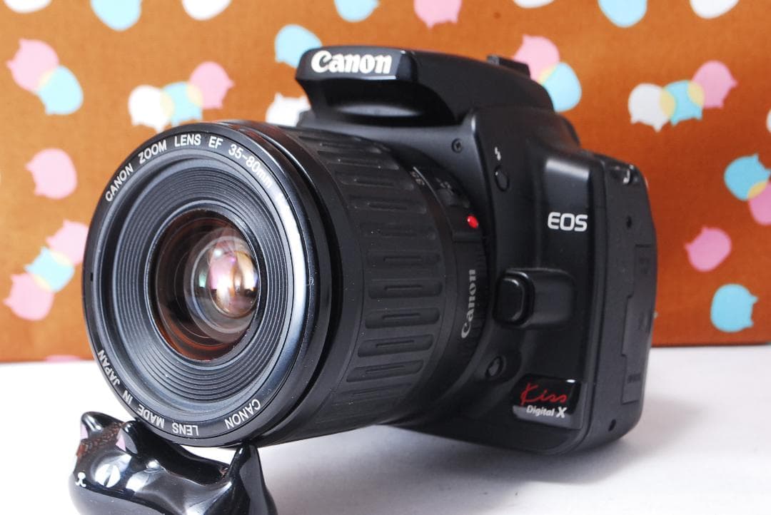 ✨超豪華セット✨元箱付き✨Canon Kiss Digital X レンズセット